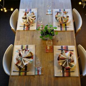 Primevère - Ensemble textile pour l'art de la table