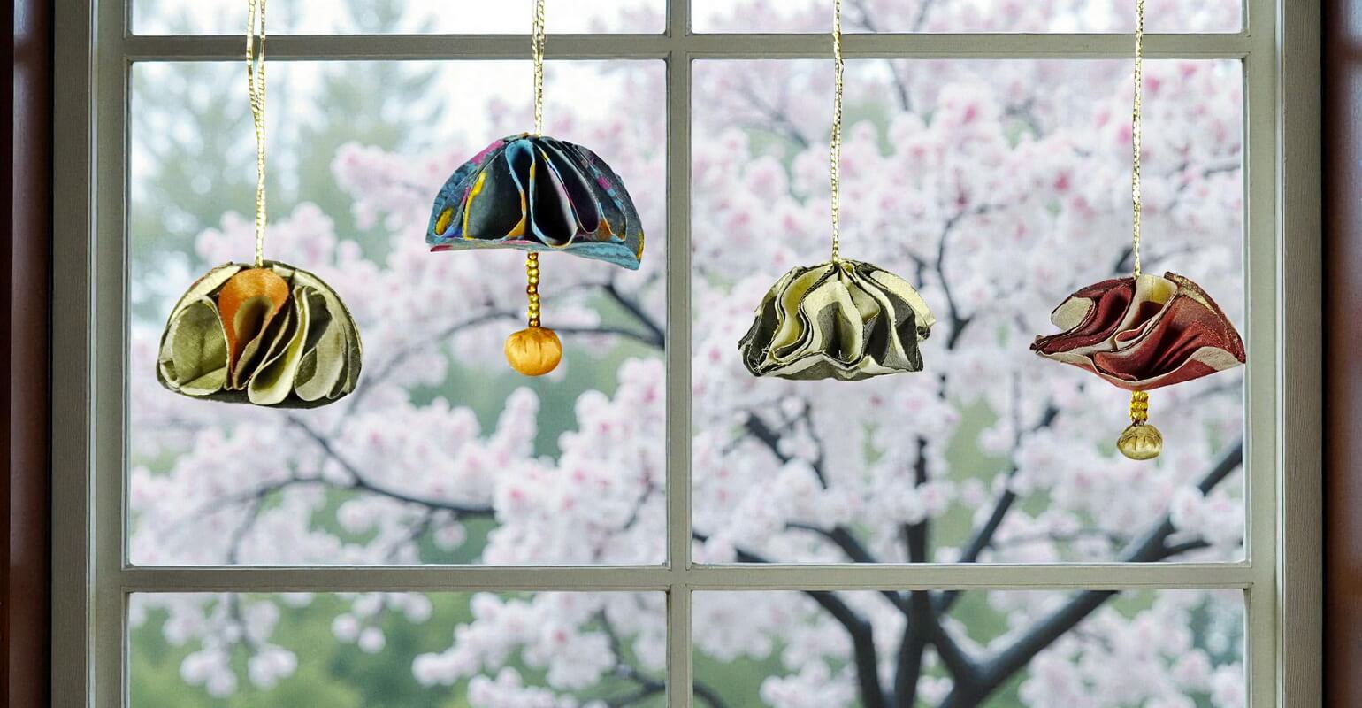 Feuille d’Ombre Suspension Vert Anis – Image 2