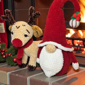 Duo de Noël au crochet – Lutin & Renne