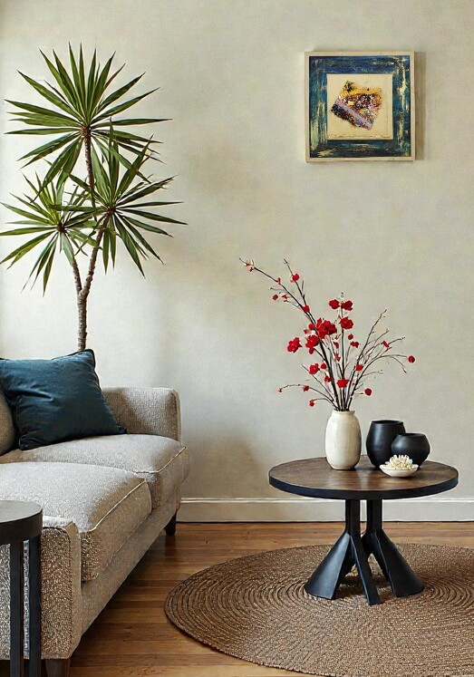 Art textile contemporain aux fibres colorées – Image 4